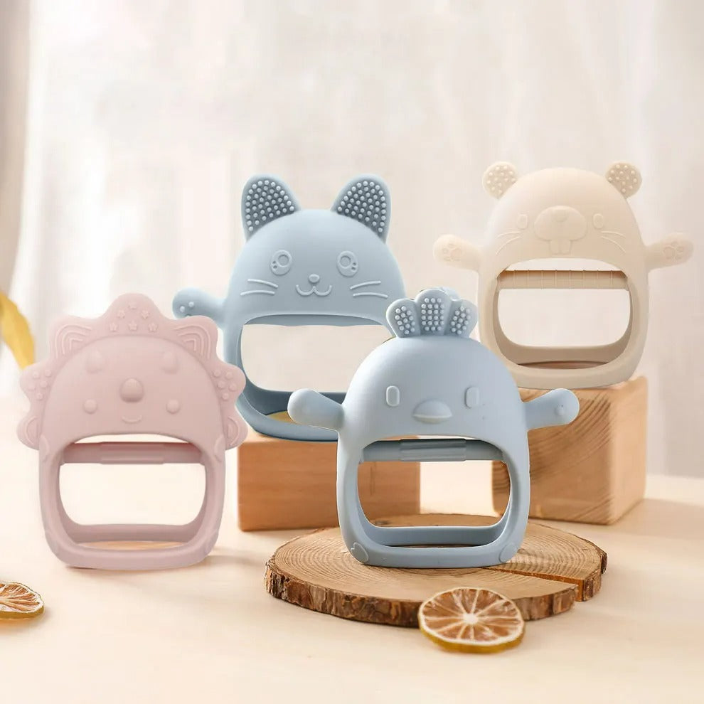 OllieBear Silicone Teething Glove