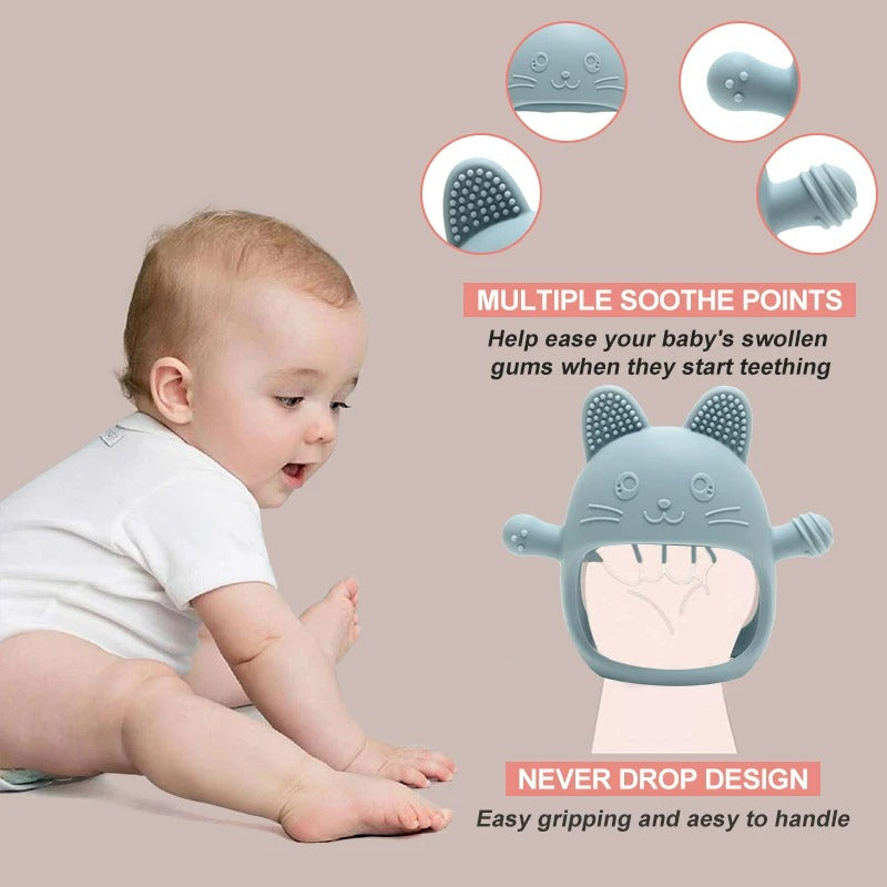 OllieBear Silicone Teething Glove