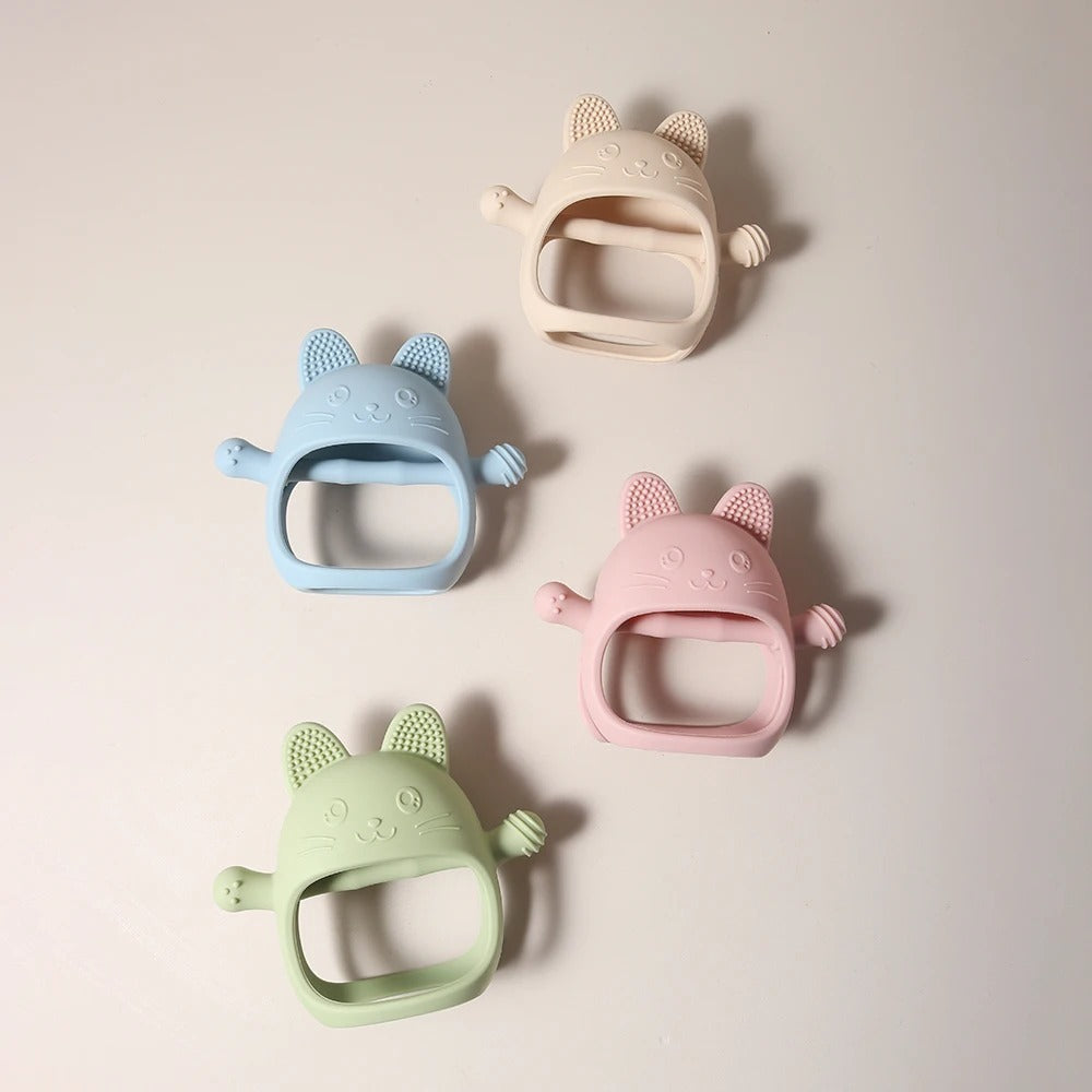 OllieBear Silicone Teething Glove