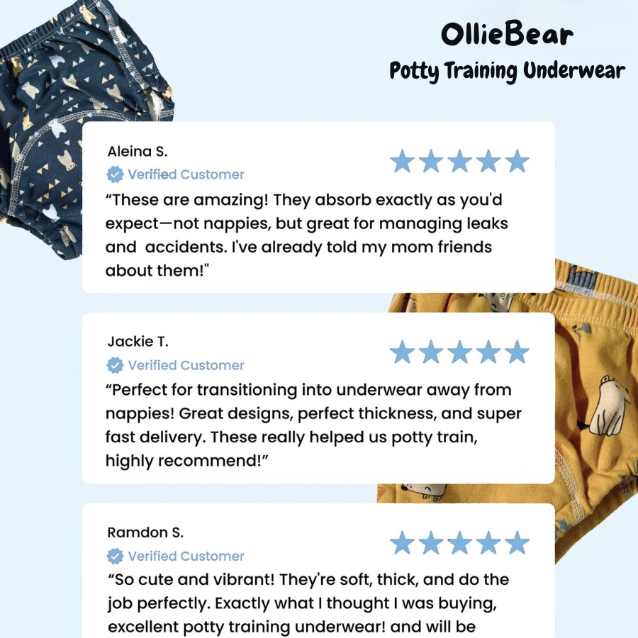 Reusable Potty Training Underwear (3 Pack)